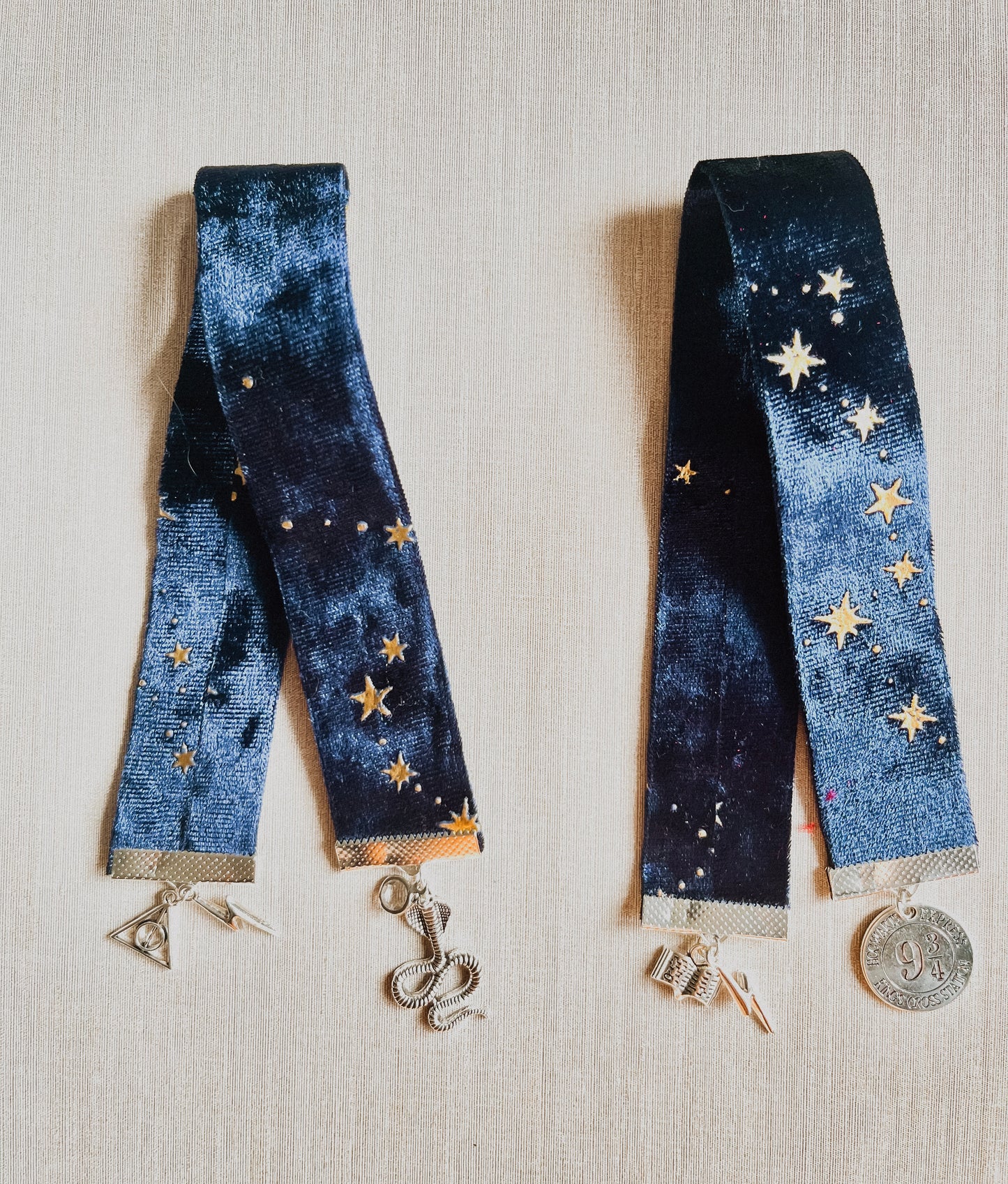 Sametová záložka do knihy - HARRY POTTER