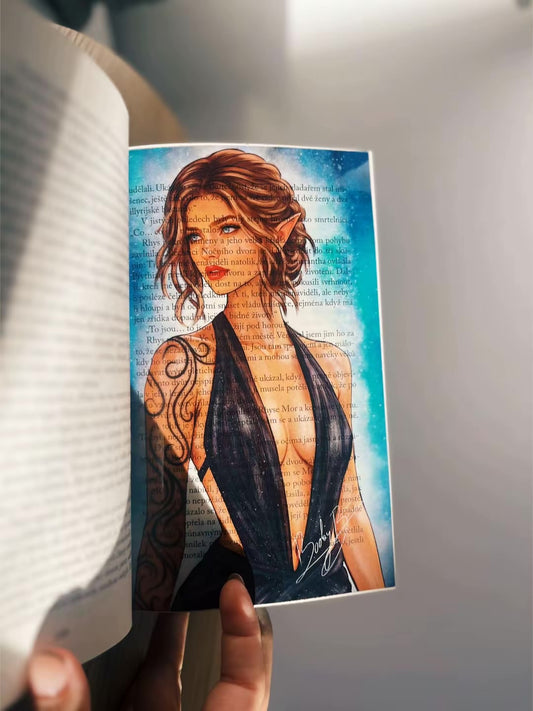 Knižní overlay - Feyre Archeron | ACOTAR