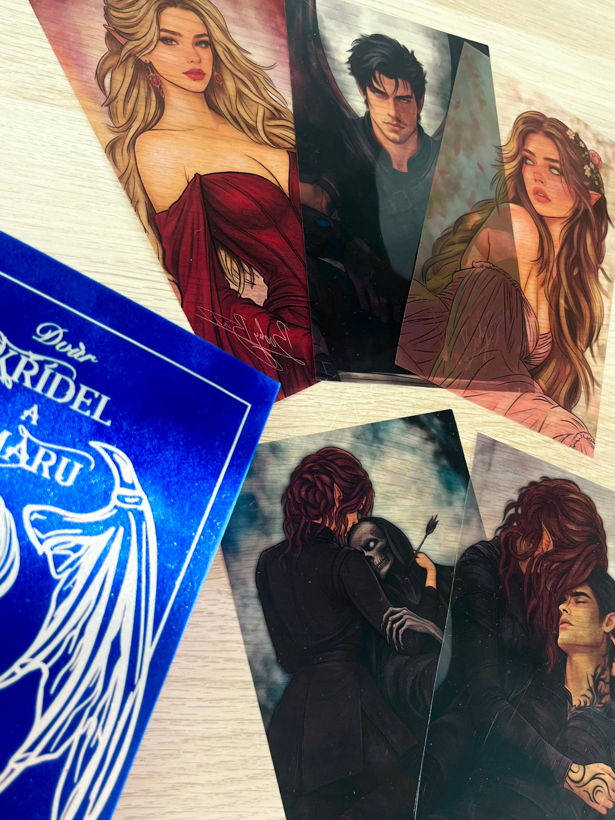 Set 5 knižních overlayů - Dvůr křídel a zmaru | ACOWAR