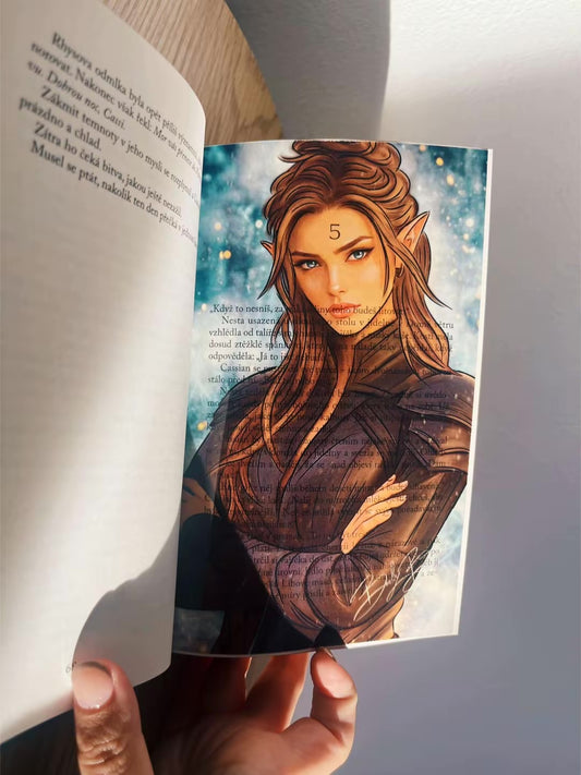 Knižní overlay - Nesta Archeron | ACOTAR