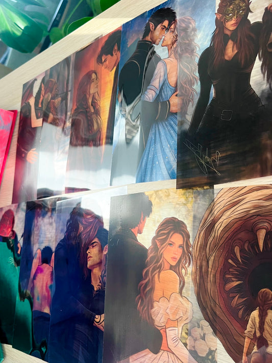 Kolekce 10 knižních overlayů - Ikonické scény | ACOTAR